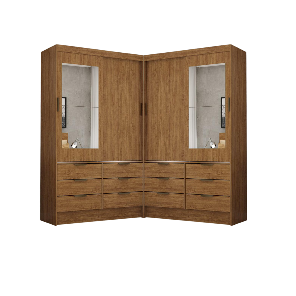 Closet Sevilha Plus Freijó – CARIOCA MÓVEIS - Móveis furniture