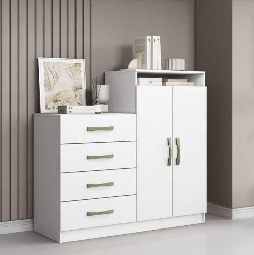 Cômoda Londres Branco – ARAMÓVEIS - Móveis furniture