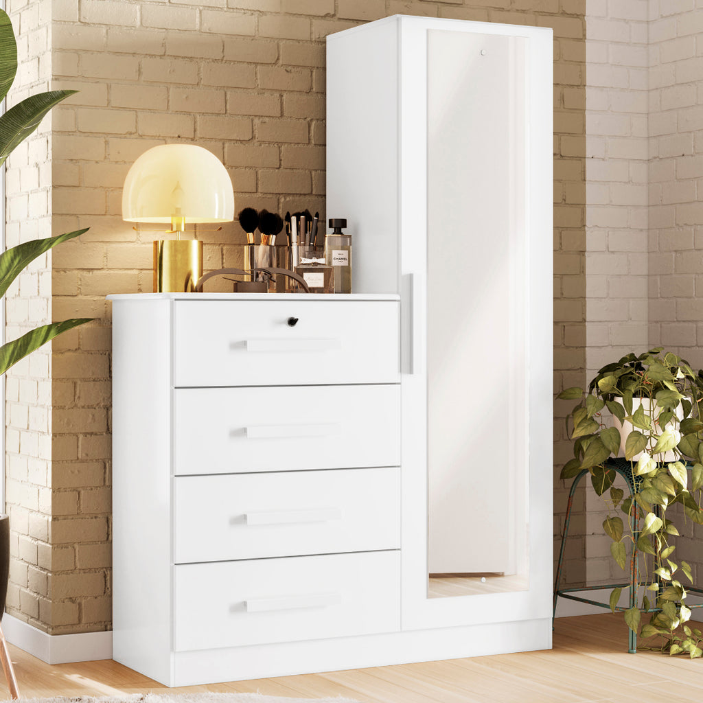 Cômoda Belize Plus Branco Fosco – MÓVEIS ALBATROZ - Móveis furniture