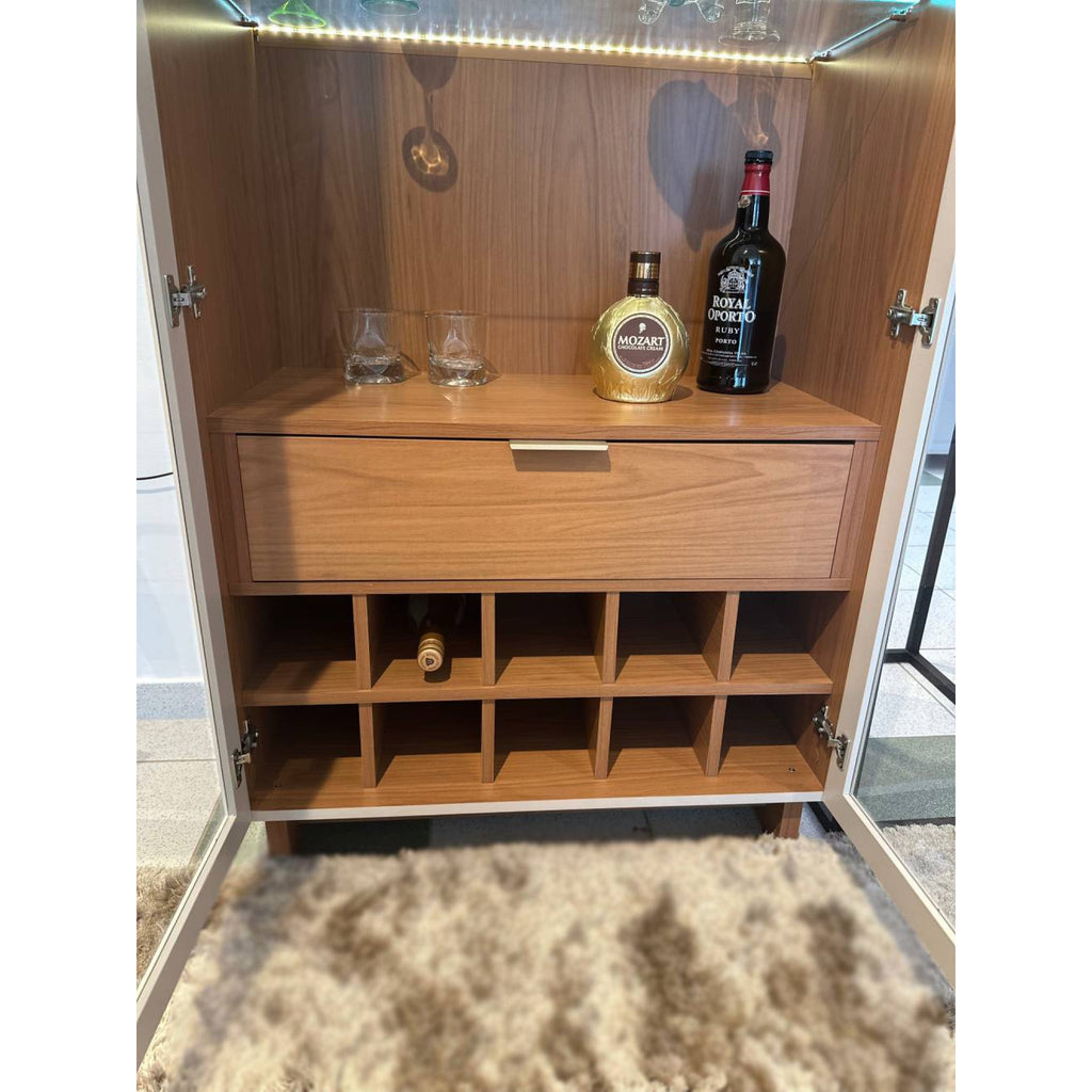 COLIBRI - CRISTALEIRA GUANABARA OFF WHITE