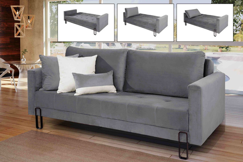 Estofado Fixo Cama Barcelona 200 Inca - Móveis furniture