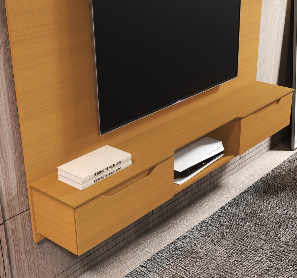 Painel até 65″ Studio Cedro – EDN MÓVEIS