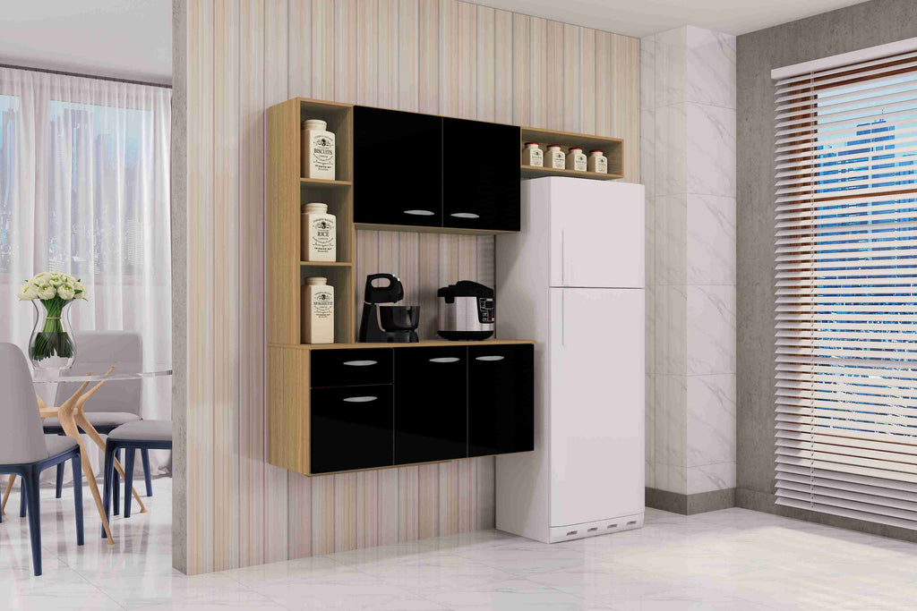 Cozinha Susp com Balcao Isis 163 - Móveis furniture