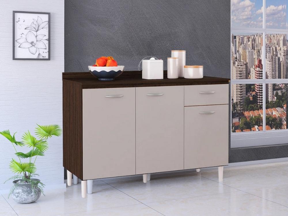 Balcão de cozinha Poquema com tampo 1,20 - Móveis furniture