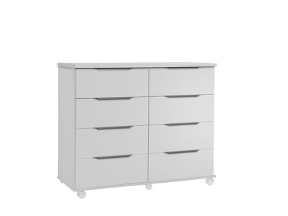 Cômoda Athenas 8 gavetas – Branca - Móveis furniture