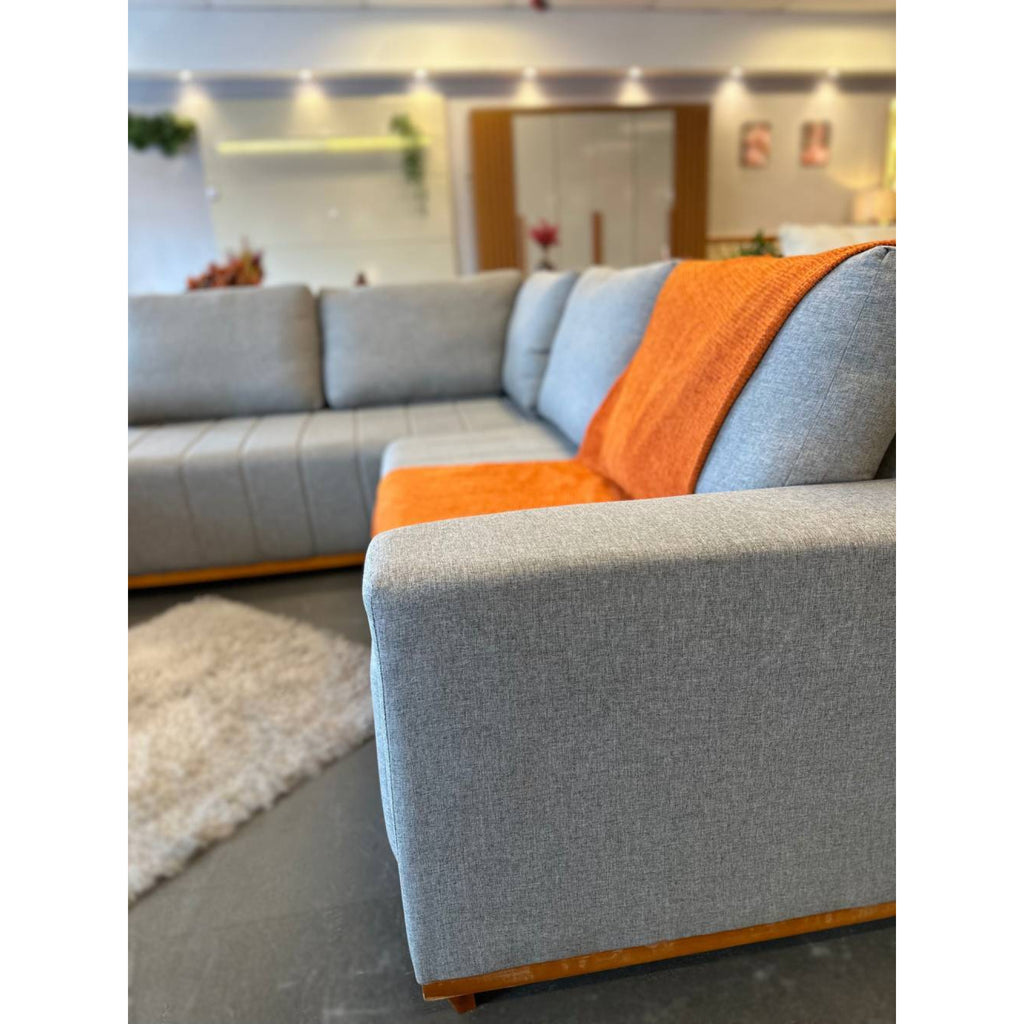 Sofá de Canto Eros cinza