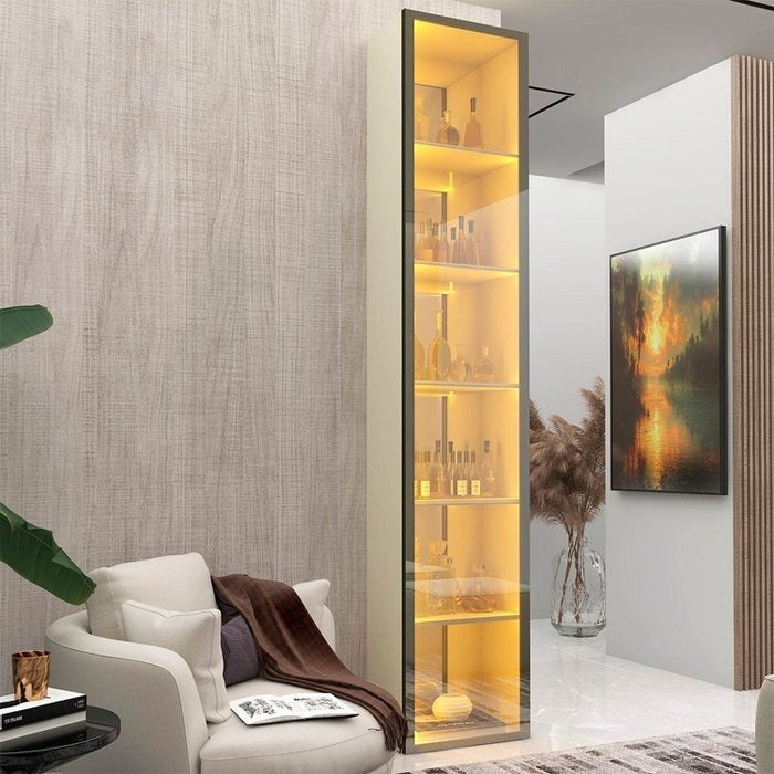 Cristaleira Torre Luminare Reflect Off White – GELIUS