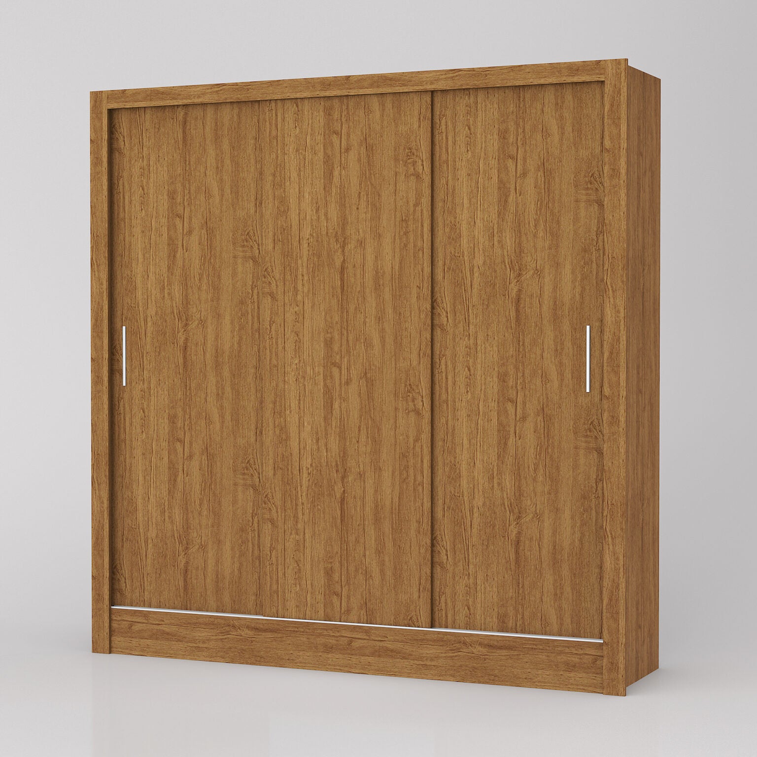 Guarda-Roupa 3 Portas Dubai/Santiago (Sem espelho) Freijó – - Móveis furniture