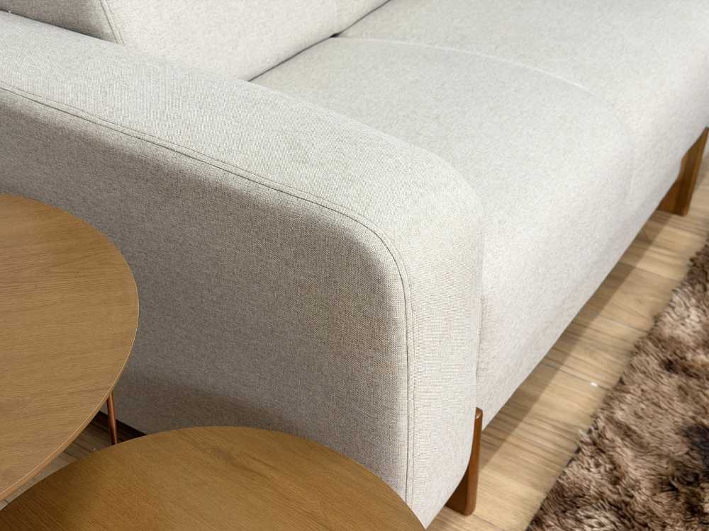 Sofá Ref.5430 2 Lugares 1.35m – Bege Linho