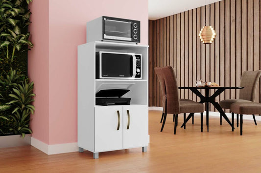 Balcão para Forno Helena Branco – - Móveis furniture