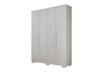 GUARDA ROUPA MILLY SOLTEIRO 4PTS – BRANCO – NH