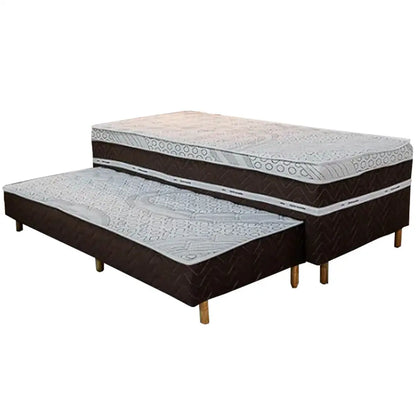 Bicama Box Livina Solteiro com Molas Ensacadas 88x188x58cm Orthoside