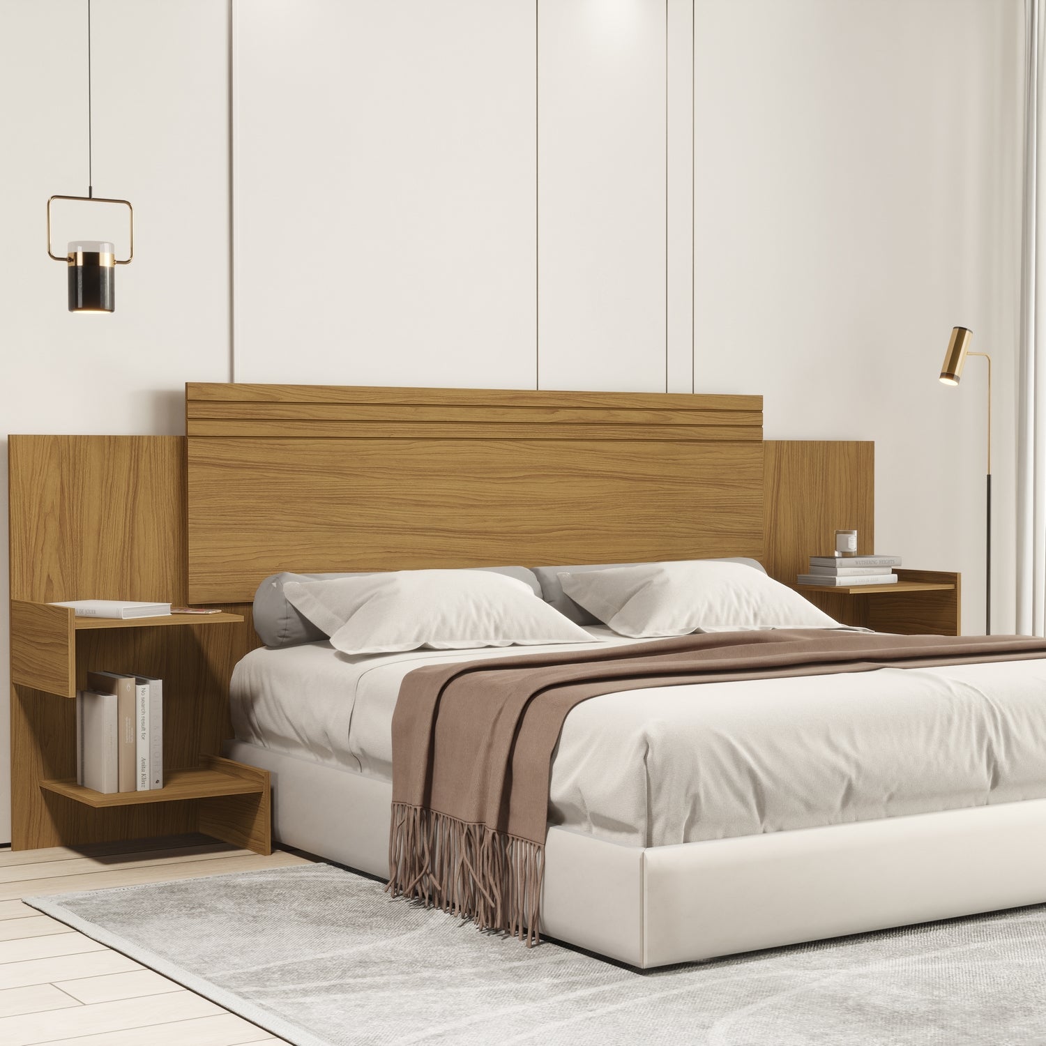 Cabeceira Casal/Queen Aurora Nature – MADEC/VJ MÓVEIS