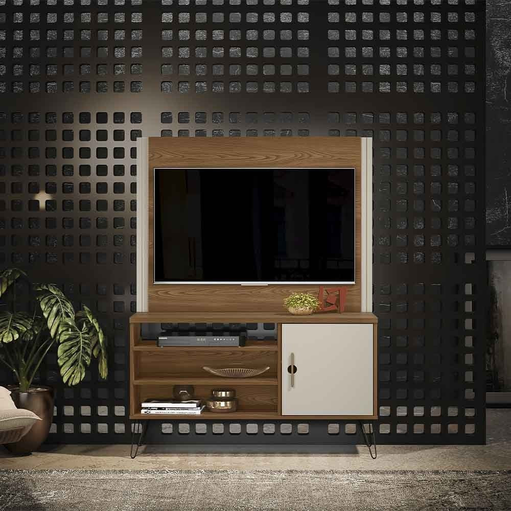 RACK PARATY COM PAINEL FURNAS TV ATÉ 50 -