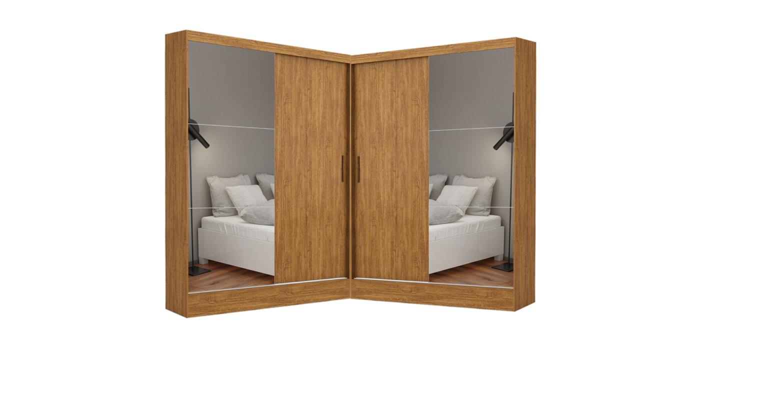 Closet Santiago Plus Cinamono – CARIOCA MÓVEIS - Móveis furniture