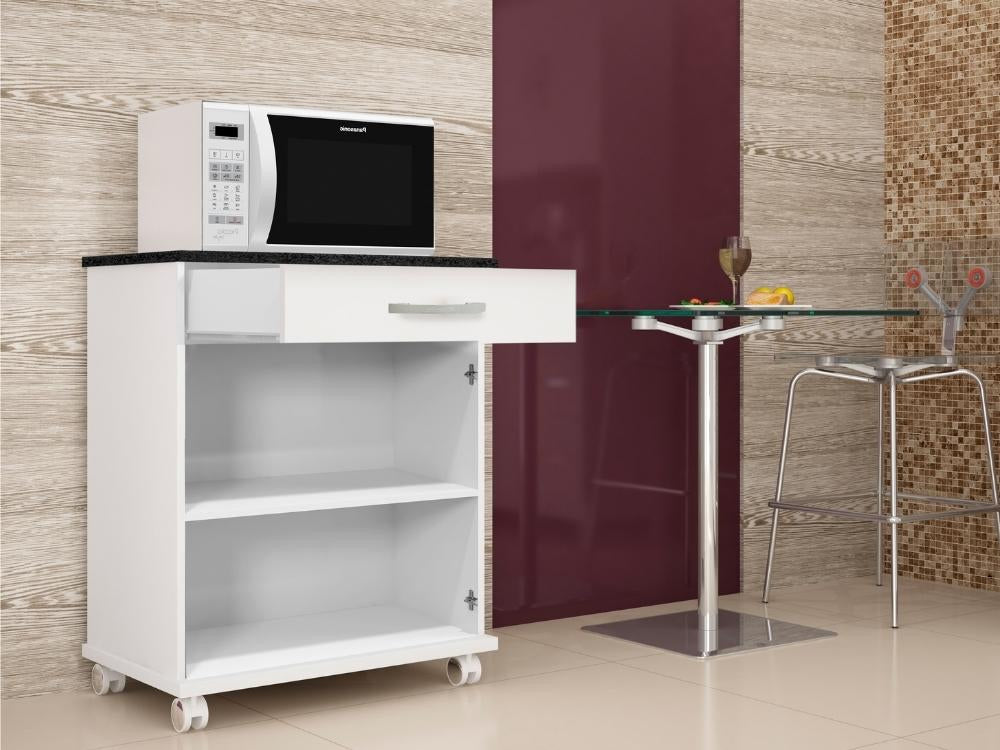 Balcão de cozinha Girassol 2 portas – Branco - Móveis furniture