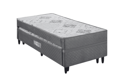 Cama Box Solteiro com Auxiliar Prestige D28 Molas Ensacadas – ECOTEC –