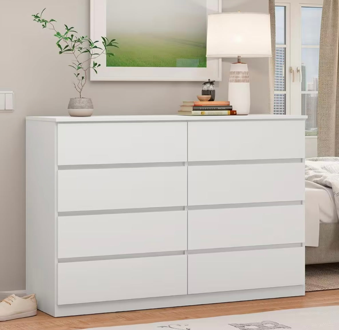 NOVO HORIZONTE - CÔMODA 8 GAVETAS BELLO - Móveis furniture