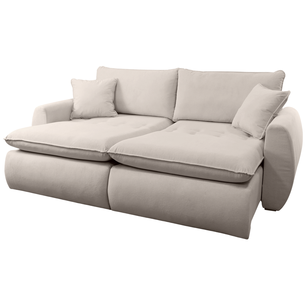 Sofá Retrátil Albany 2,40 m Bege – JC ESTOFADOS