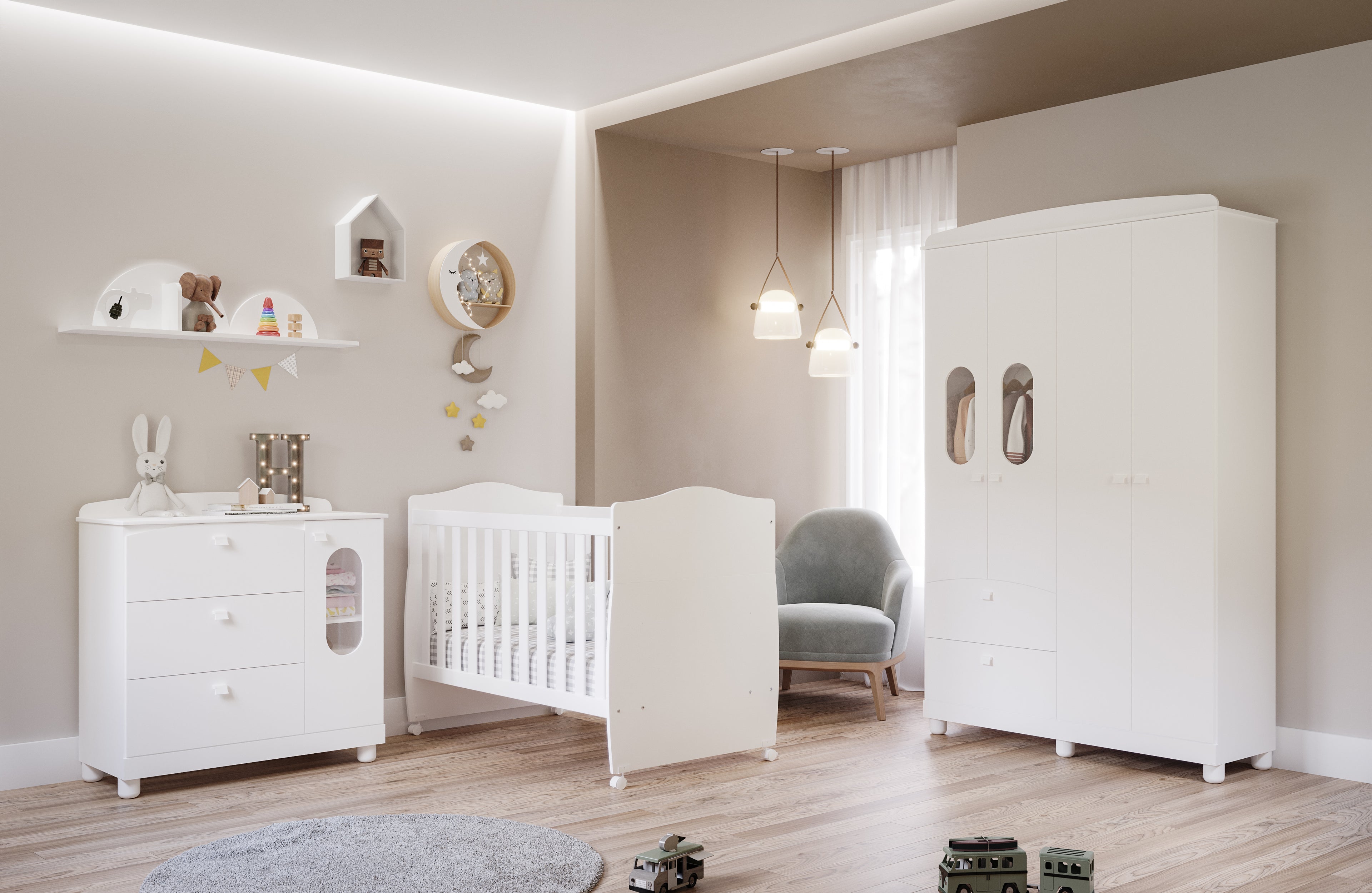 QUARTO INFANTIL FOFURA - Móveis furniture