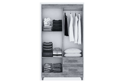 GUARDA ROUPA LISBOA 4PTS BRANCO – FELLICCI