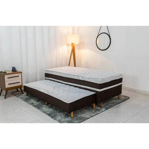 Bicama Box Livina Solteiro com Molas Ensacadas 88x188x58cm Orthoside