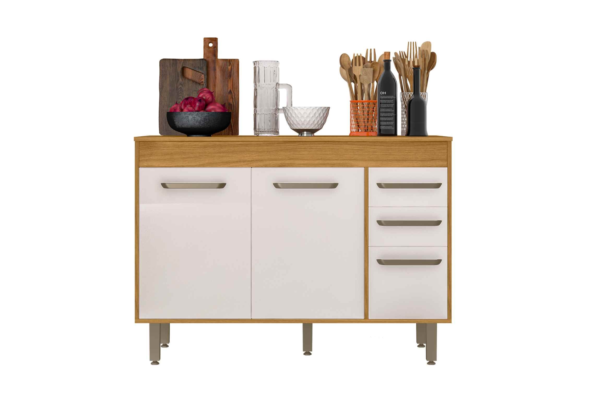 BALCAO MALTA C/ TAMPO 120 3PTS 2GAV FR/OFF – POLIMAM