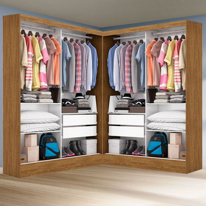 Closet Santiago Plus Cinamono – CARIOCA MÓVEIS - Móveis furniture