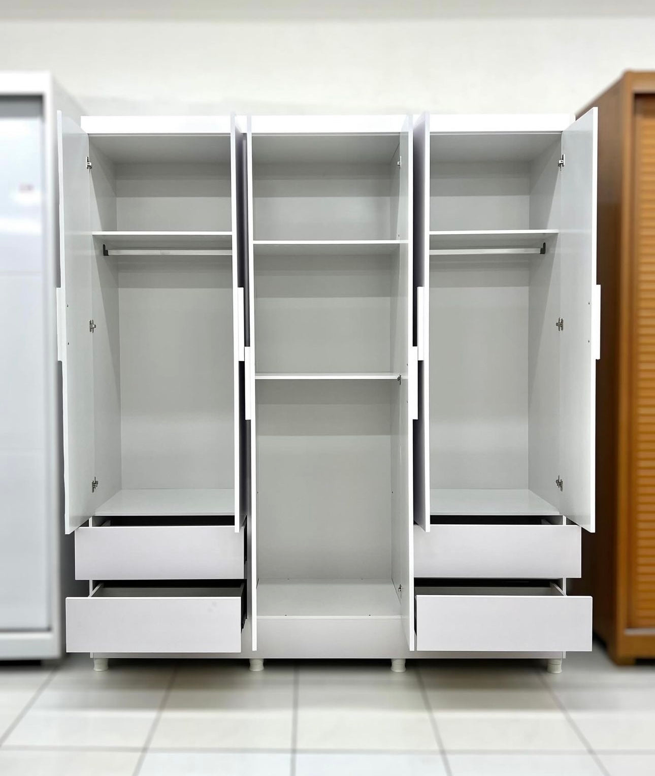 GUARDA ROUPA OREGON – TCIL BRANCO - Móveis furniture