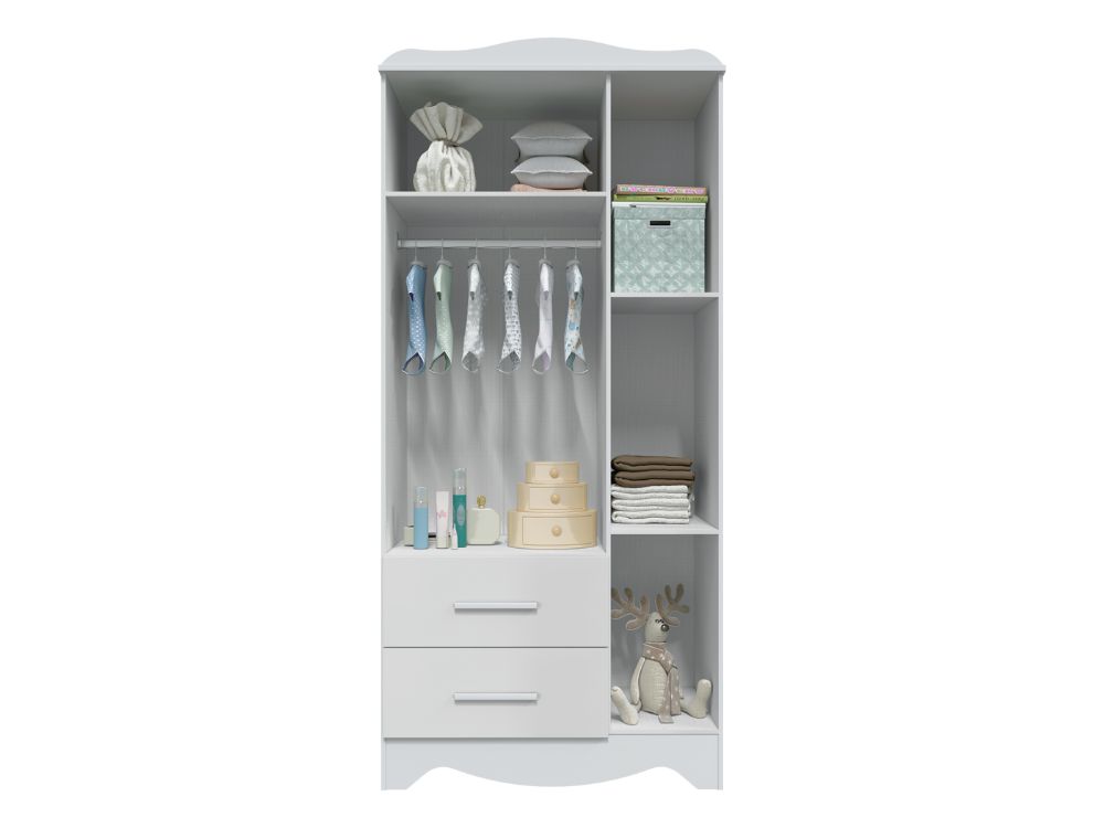 Armário Clara 3 Portas – Branco - Móveis furniture