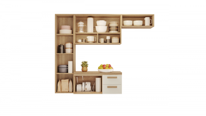 Cozinha Smart 4P2G - Móveis furniture