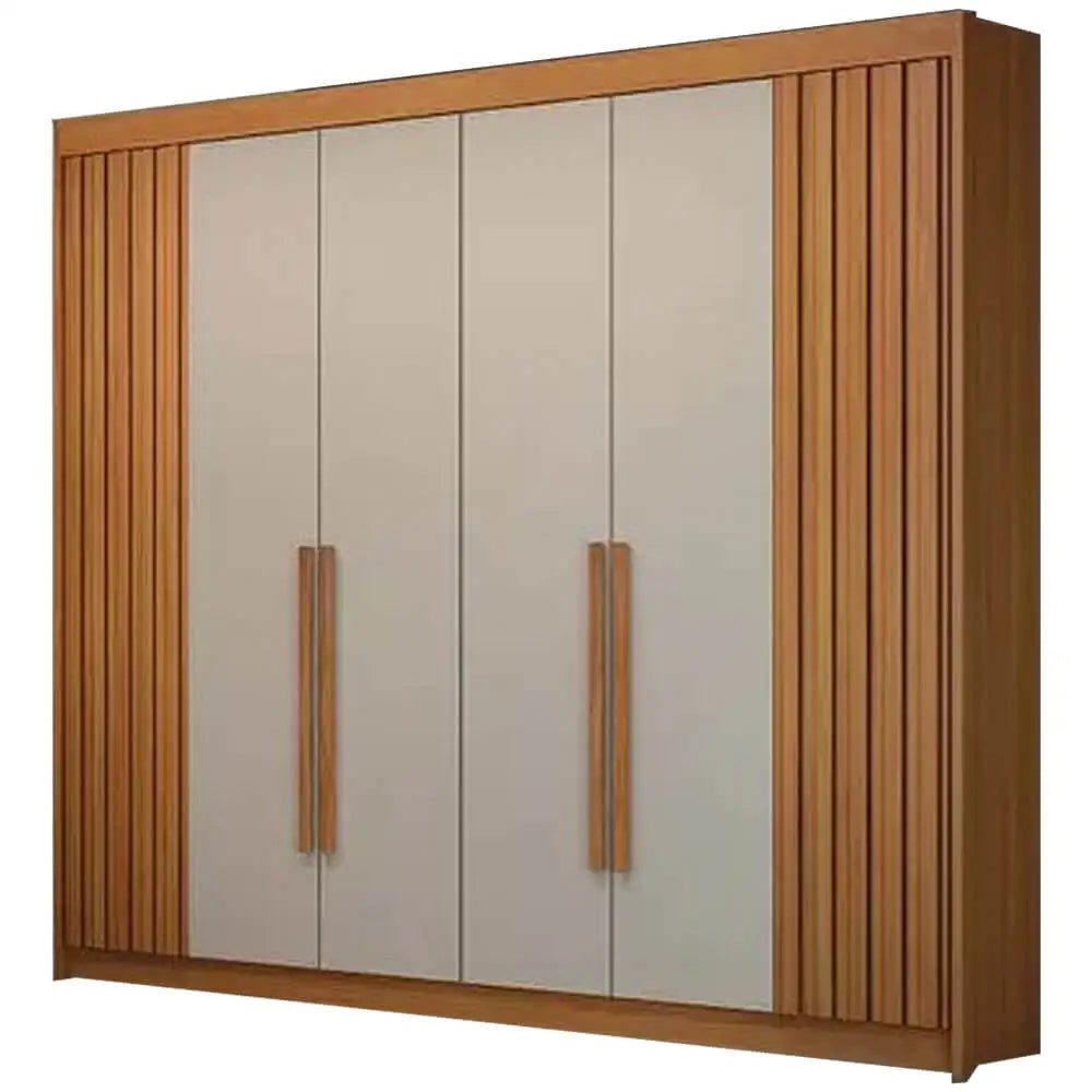 Guarda Roupa São Carlos Casal 6 Portas 6 Gavetas Leifer