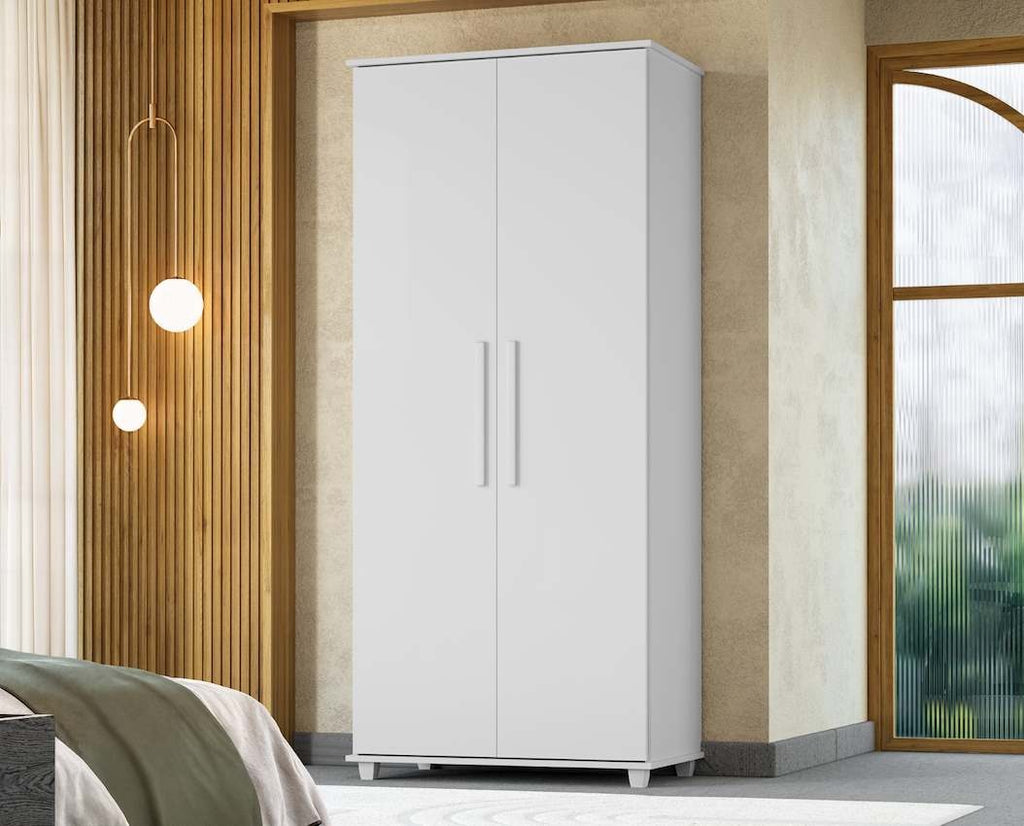 Armário Multiuso Portugal 2 Portas – Branco.