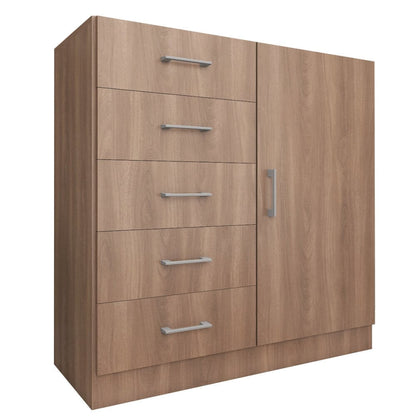Cômoda Miami 5 Gavetas 1 Porta Fellicci - Móveis furniture