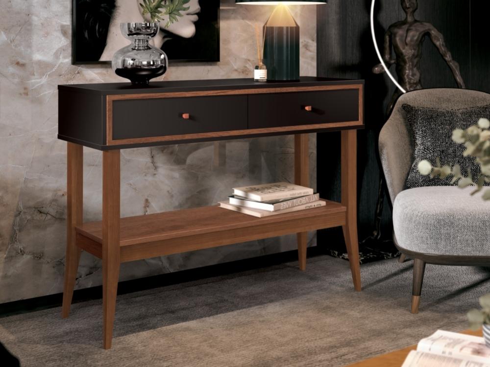 Aparador Bari – Preto/Naturale - Móveis furniture