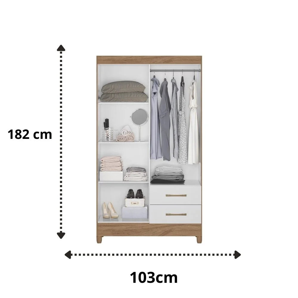 MOVAL - GR CHILE 4 PORTAS - 103 cm - Móveis furniture
