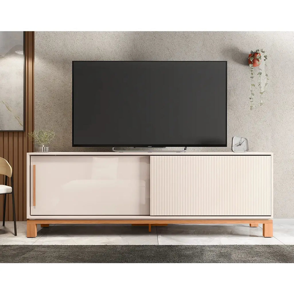 Rack Mondrian 180cm para TV até 65 Polegadas 2 Portas Caemmun