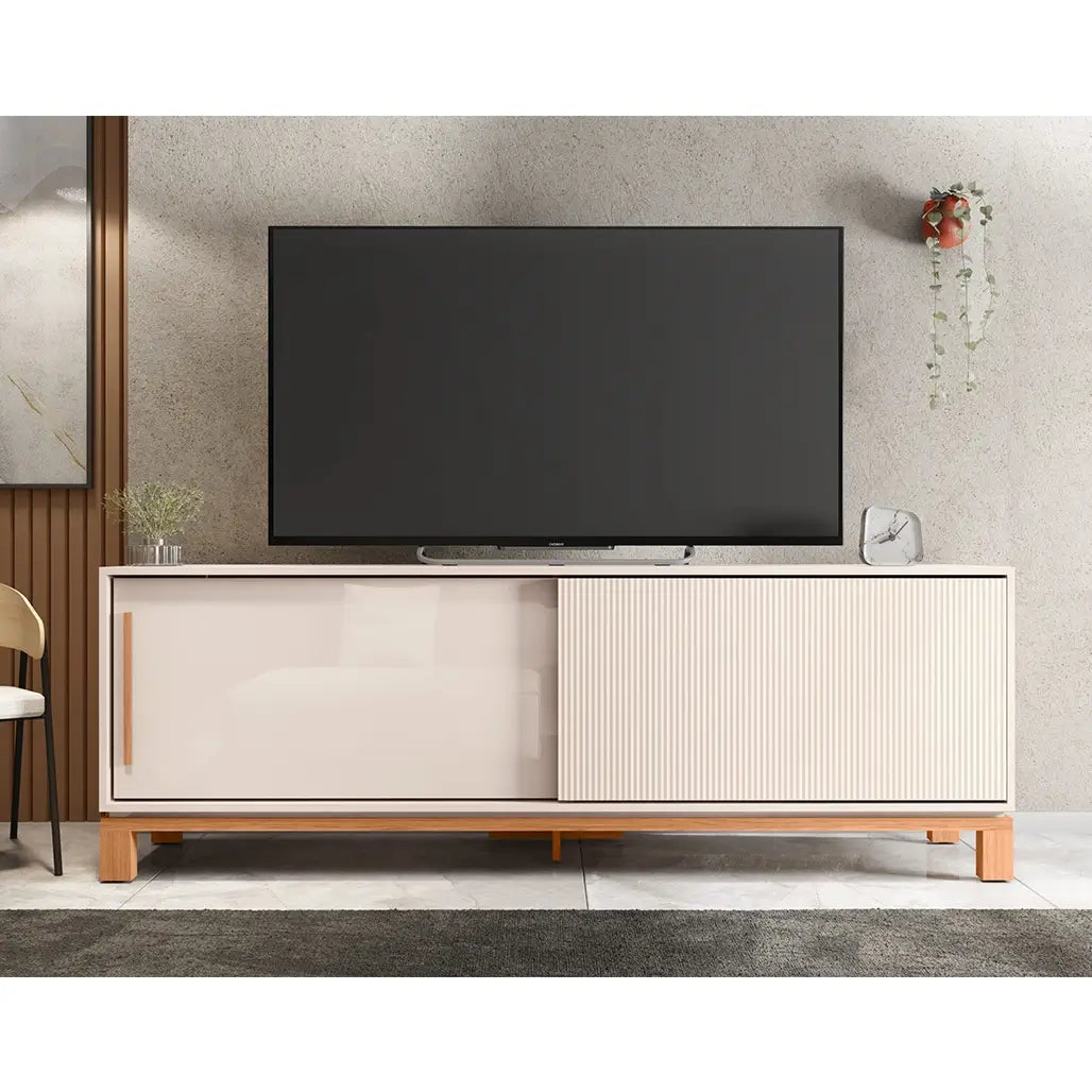 Rack Mondrian 180cm para TV até 65 Polegadas 2 Portas Caemmun