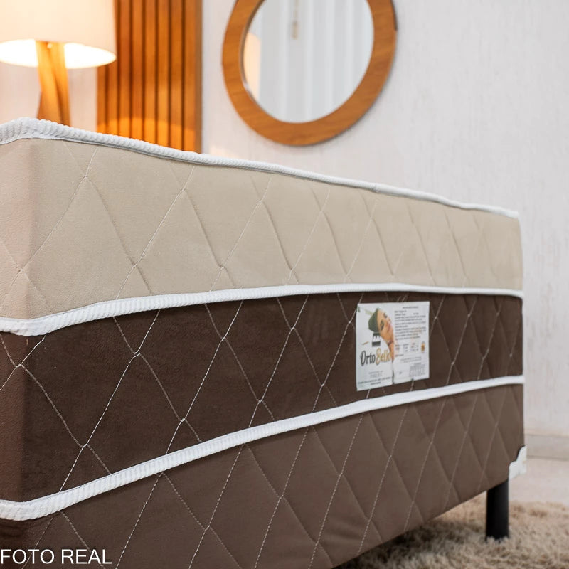 Cama Box Casal Ortopédica D33 138x188x60 Ortobel -