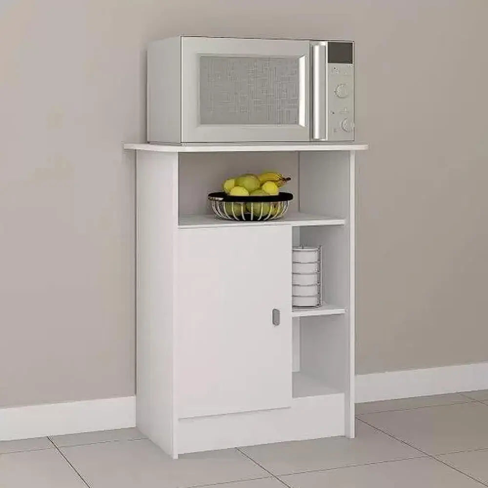 Balcão Multiuso Gramado 1 Porta com Fruteira Atualle