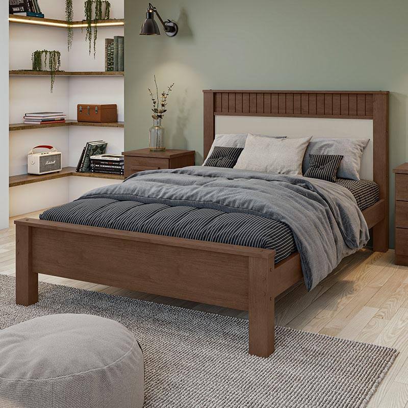 LOPAS - CAMA CASAL ATHENAS - Móveis furniture