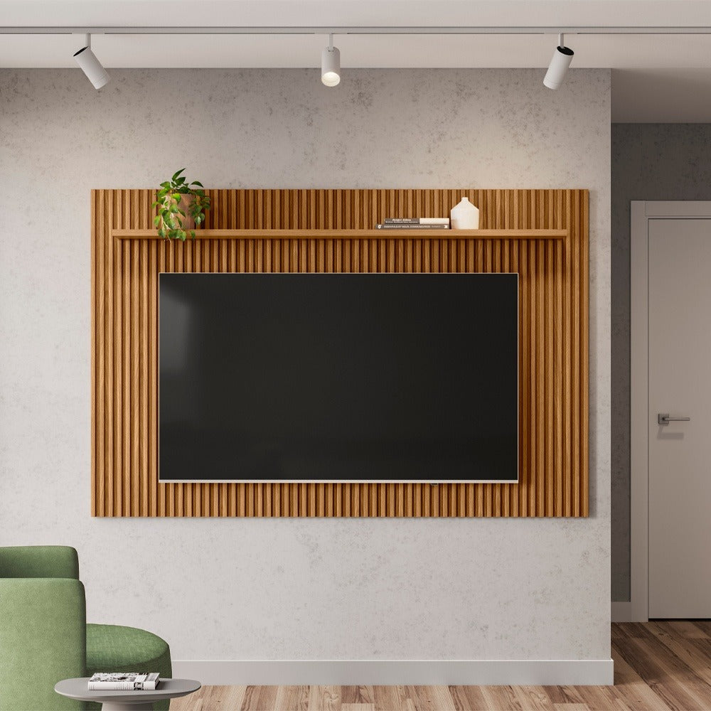 Painel até 75″ Gênova 2.0 Nature Fosco – LINEA BRASIL