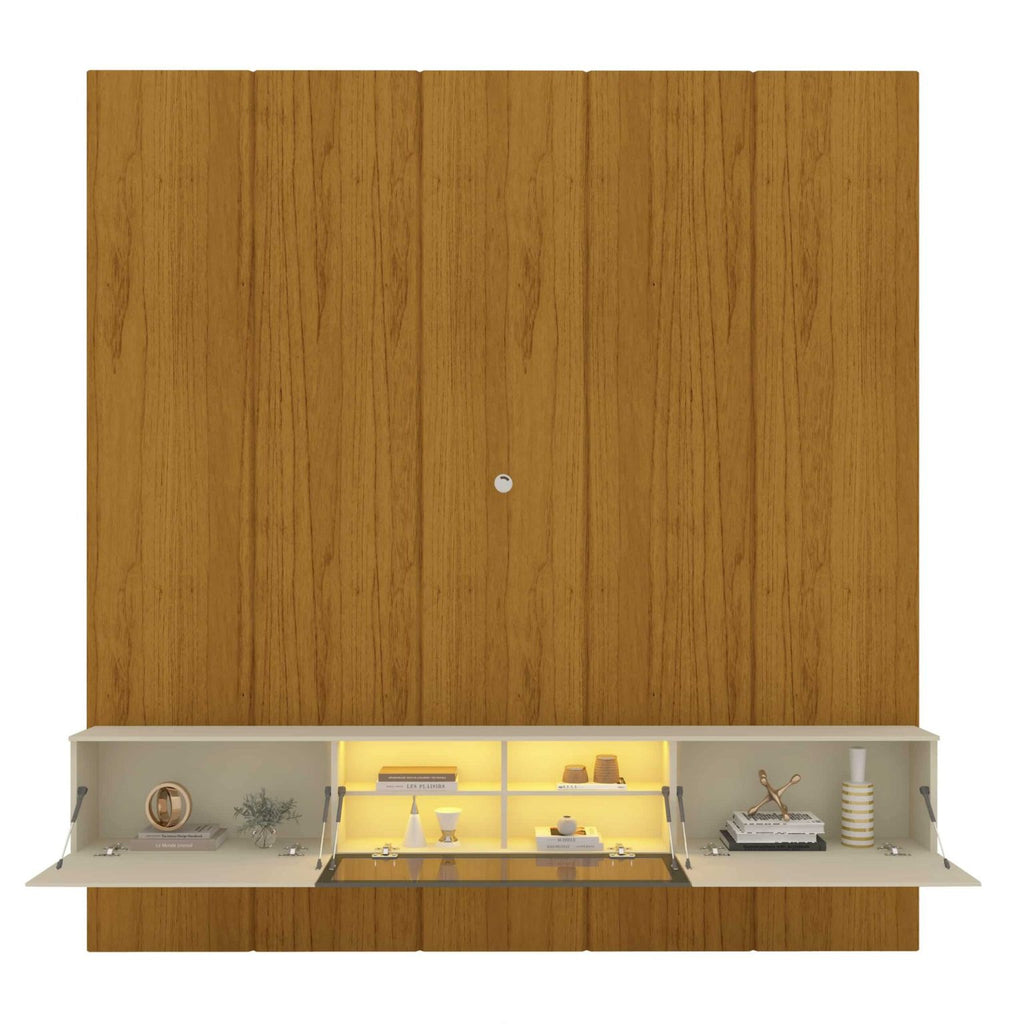 Home Suspenso Luminare Reflecta c/Led 2.20m – Naturale/Off White