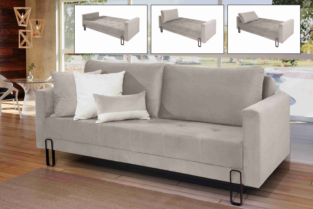 Estofado Fixo Cama Barcelona 200 Inca - Móveis furniture