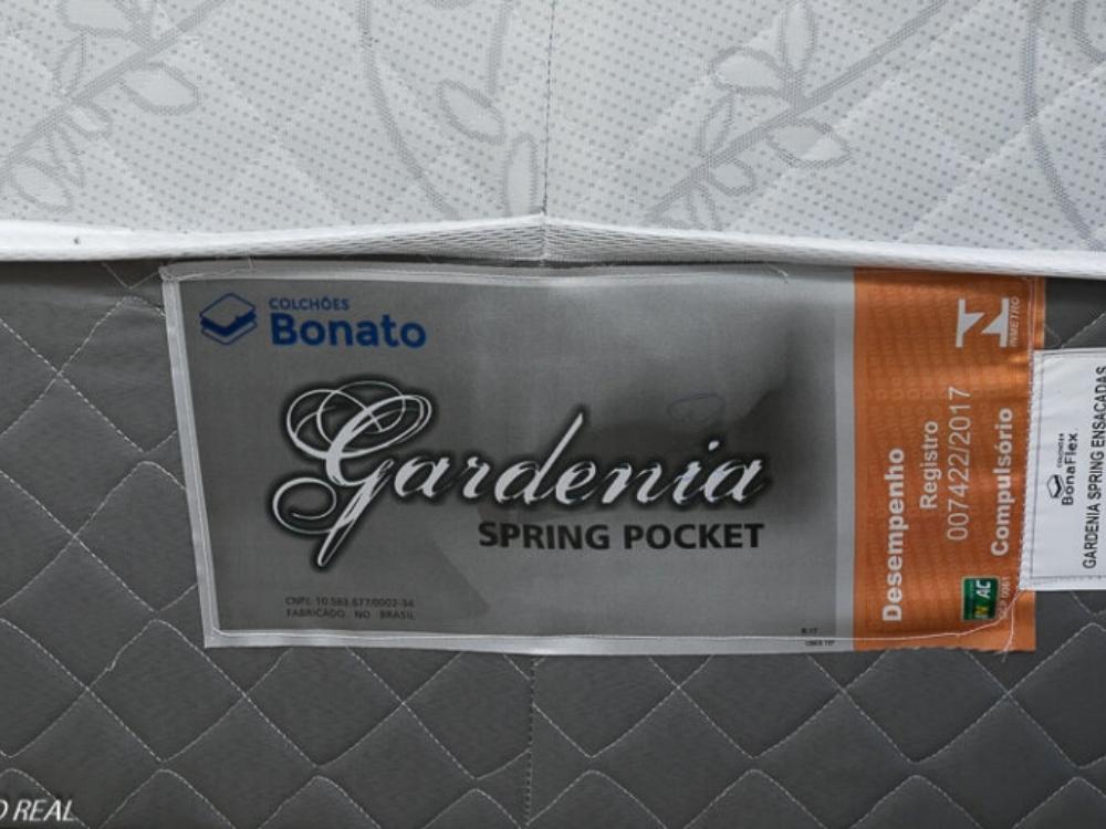 Cama box Gardênia Molas Ensacadas Casal - Móveis furniture