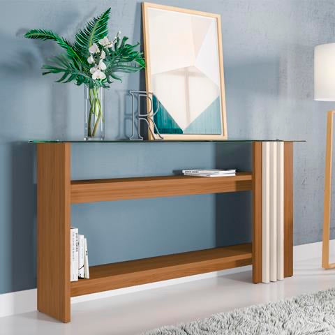 Aparador Frizz Naturale Off White Madetec - Móveis furniture