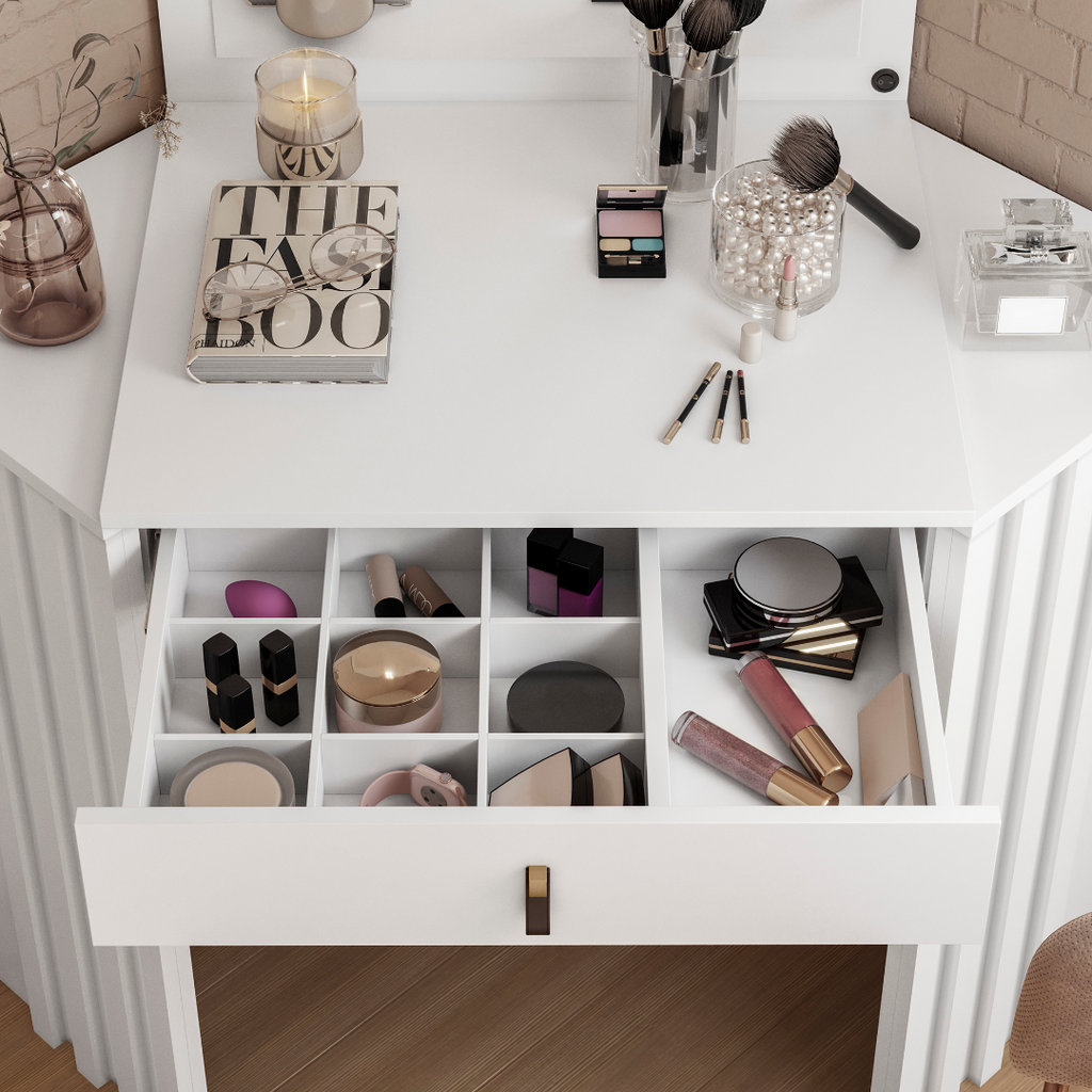 Camarim Canto Glitter Branco Fosco – MÓVEIS ALBATROZ - Móveis furniture