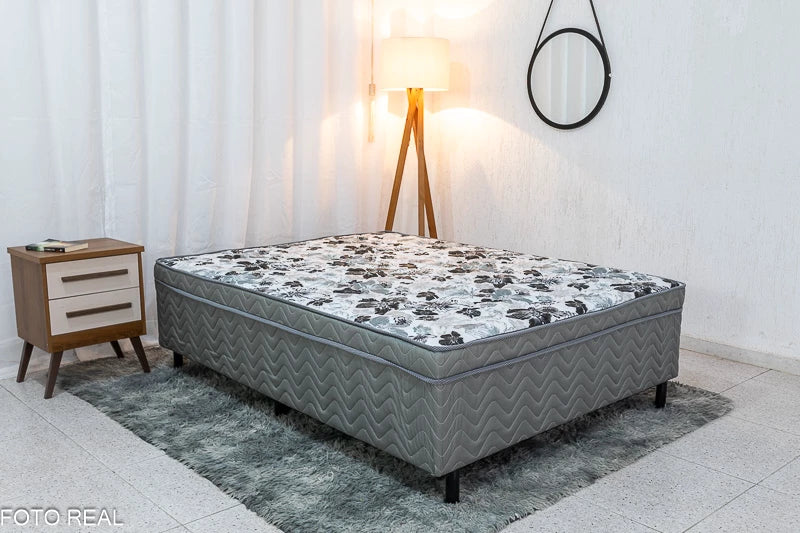 Cama Box Casal Dackar Ortopédica 138x188x52 Orthoside - Móveis furniture