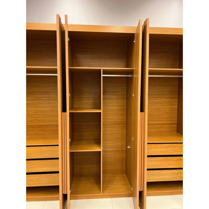 Guarda-Roupa 6 Portas Lucca Premium 2,73 m Naturale – RUFATO TO