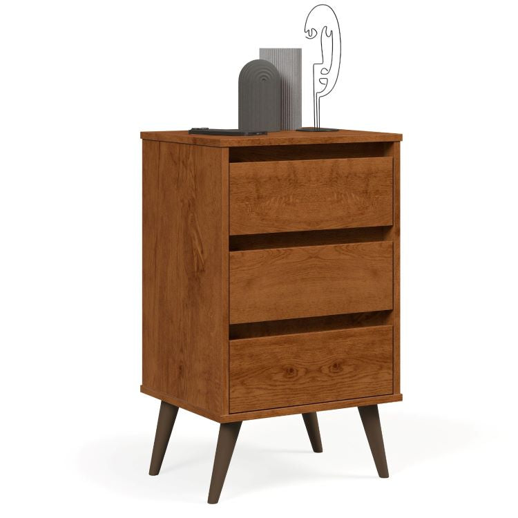 Mesa de Cabeceira Retro Wood Freijo EJ Moveis